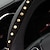 abordables Protège-volant-Starfire 37-38 cm couverture de volant de voiture universelle strass cristal diamant décor étui de volant protecteur style intérieur de voiture