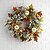 cheap Thanksgiving &amp; Fall Decoration-Artificial Fall Wreaths for Front Door Rustic Autumn Wreath with Pumpkin,Rose,Berry Branchesm,Mixed Leaves Thanksgiving Wreath Fall Door Wreath