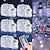 cheap Battery String Lights-2M-20Leds/5M-50Leds/0M-100Leds/2M-120Leds Waterproof Battery Box Copper Wire Light String 8-function Remote Control Christmas Halloween Wedding Indoor and Outdoor Decorative Lights