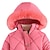 cheap Outerwear-Kids Girls&#039; Down Coat Solid Color Active School Coat Outerwear 2-12 Years Spring Black Pink Purple