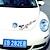 billige Bilklistermærker-delysia king reflekterende personlighed smuk sommerfugl blomst bil mærkat bil form aftageligt vandtæt mærkat
