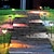 お買い得  経路ライト＆ランタン-カラフルなリモコンソーラーledライト屋外コラムライトコラムヘッドライト装飾ホームドアコラム壁ヴィラ中庭ホリデーパーティー装飾アースプラグライト