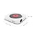 זול רמקולים-נגן תקליטורים נייד kc-909 מובנה רמקול סטריאו נגני תקליטורים עם שקע אוזניות כפול 3.5 מ&quot;מ מסך LED הניתן לתלייה על קיר נגן תקליטורים עם שלט רחוק IR תומך בכרטיס cd/bt/fm/tf/aux