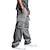 tanie Spodnie dresowe-Męskie Spodnie dresowe Uprawiający jogging Spodnie Spodnie dresowe z prostymi nogawkami Spodnie dresowe cargo Ściągana na sznurek Elastyczny pas Multi Pocket Równina Komfort Oddychający Codzienny