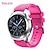 preiswerte Samsung-Uhrenarmbänder-Silicone weicher Sportarmband für Samsung Galaxy Watch 3 4 5 6 40mm 44mm 6 Classic 43mm 47mm 4 Classic 42mm 46mm 5 LTE 5 PRO 20mm 22mm Armband für Huawei Watch GT 2 /2e/2 Pro