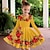 cheap Girl&#039;s 3D Dresses-Girls&#039; 3D Graphic Floral Butterfly Dress Long Sleeve 3D Print Summer Fall Sports &amp; Outdoor Daily Holiday Cute Casual Beautiful Kids 3-12 Years Casual Dress A Line Dress Above Knee Polyester Regular