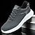 cheap Men&#039;s Sneakers-Men&#039;s Sneakers Plus Size Flyknit Shoes Walking Casual Daily Leather Comfortable Booties / Ankle Boots Loafer Black White Gray Spring Fall