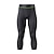 cheap Men&#039;s Shorts, Tights &amp; Pants-Arsuxeo Men&#039;s Cycling 3/4 Tights Bike 3/4 Tights Leggings Form Fit Mountain Bike MTB Road Bike Cycling Sports Breathable Moisture Wicking Sweat wicking Comfortable Dark Grey Black Clothing Apparel