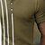 tanie klasyczna koszulka polo-Męskie Koszulka polo z waflami Koszula golfowa Praca Ulica Kołnierz polo Klasyczny Krótki rękaw Moda Codzienny Prążki Przycisk z przodu Lato Wiosna Wiosna i lato Regularny Czarny Zieleń wojskowa