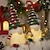 abordables 123496-Gnome lumière LED gnomes suédois faits main décoration de Noël scandinave