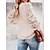 cheap Sweaters &amp; Cardigans-Women&#039;s Pullover Sweater Jumper Jumper Crochet Knit Hole Regular Crew Neck Solid Color Outdoor Daily Stylish Casual Fall Winter Black White S M L