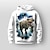 voordelige 3D hoodies en sweatshirts voor jongens-Jongens 3D dier Dinosaurus Trui met capuchon Pullover Lange mouw 3D-afdrukken Herfst Winter Modieus Streetwear Stoer Polyester Kinderen 3-12 jaar Buiten Casual Dagelijks Normale pasvorm