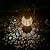 abordables Éclairages pour allées-Lanterne solaire led pour l&#039;extérieur, lampes solaires vintage en métal, imperméable, décoration de jardin suspendue, lumières solaires pour véranda de noël