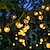 ieftine Fâșii LED-5m Fâșii de Iluminat 30 LED-uri EL Alb Cald Alb Multicolor Glob / Ball String Lights Solar Nuntă Glob de Craciun 5 V
