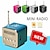 Недорогие Динамики-Мини-портативный стерео аудио динамик музыкальный плеер FM-радио tf-карта u поддержка дисков