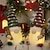 abordables 123496-Gnome lumière LED gnomes suédois faits main décoration de Noël scandinave