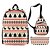 cheap Travel Bags-New Christmas Backpack Digital Color Printing Oxford Cloth Splashproof Student Backpack Single Shoulder Bag Pen Bag