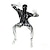 billige Klassisk skrekk-Zalgo monster Halloween Cosplay kostyme Bodysuits Karnevalskostyme heldekkende drakter Cosplay Barne Voksne Herre Gutt Karneval Maskerade Mardi Gras Ytelse Fest Halloween Enkle Halloween-kostymer Kle