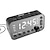 cheap Radios and Clocks-Digital Alarm Clock DAB/FM Radio Backup Dual Alarm Settings Jumbo Screen Display Electronic Desktop Clock with Snooze Function