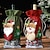 رخيصةأون عيد الميلاد المطبخ-زينة عيد الميلاد الإبداعية سانتا كلوز ثلج الغزلان غطاء زجاجة النبيذ حقيبة 1 قطعة