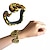 levne Nové hračky-dětský náramek na hraní 7 ručně malovaných simulací tvaru hada hrát cool krajtu nosí dekorace