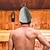 economico Gadget bagno-Cappello da sauna anti-calore addensare feltro di lana cuffia per la doccia asciugamano rapidamente uomo donna berretto in raso cappello per capelli sauna notturna accessori per il bagno