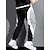 abordables Survêtements de sport-Homme Joggings Pantalon Jogging Pantalon Poche Cordon Taille elastique Plein Confort Respirable Extérieur du quotidien Sortie Mode Décontractées Noir Blanche
