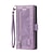 זול מארז סמסונג-טלפון מגן עבור סמסונג גלקסי Z Fold 5 Z Fold 4 Z Fold 3 מארז כרטיס ארנק רוכסן מגן גוף מלא עם רצועת יד צבע אחיד עור PU