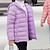 お買い得  アウターウェア-子供 女の子 パファージャケット 純色 活発的 学校 コート アウターウェア 7-13歳 春 ブラック ピンク ルビーレッド