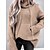 cheap Sweaters &amp; Cardigans-Women&#039;s Cardigan Sweater Jumper Ribbed Knit Pocket Hooded Pure Color Outdoor Going out Stylish Casual Fall Winter Black Yellow S M L