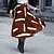 cheap Skirts-Women&#039;s Skirt Swing Polyester Midi Black Brown Khaki Skirts Pleated Fall &amp; Winter High Waist Street Daily Fashion Casual S M L
