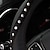 voordelige Stuurhoezen-Starfire 37-38 Cm Universele Auto Stuurhoes Strass Kristal Diamant Decor Stuurwiel Case Protector Auto Interieur styling