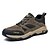 cheap Shoes &amp; Bags-Men&#039;s Sneakers Plus Size Sporty Casual Hiking Cloth Outdoor Athletic Breathable Lace-up Black Green Spring Fall