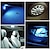 cheap Car Interior Ambient Lights-Car LED Reading Lamp 2-Colors Interior Ambient Lighting Lamp Rear Car Ceiling Lamp Trunk Roof Lamp Car Interior Ceiling Dome Light USB Charging