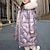 preiswerte Oberbekleidung-kinderkleidung Mädchen Daune Feste Farbe Aktiv Schulanfang Mantel Oberbekleidung 4-12 Jahre Herbst Schwarz Rosa Purpur
