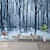 cheap Nature&amp;Landscape Wallpaper-Cool Wallpapers Nature Wallpaper Wall Mural Black and White Peel And Stick Removable PVC/Vinyl Material Self Adhesive/Adhesive Required Wall Decor Wall Mural for Living Room Bedroom
