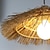 preiswerte Laternen-Design-Pendelleuchten Rattan Wohnzimmer Dekor Schlafzimmer Lampe Café Leuchten Bar LED Hängeleuchte Weben Lampenschirm 110-240 V