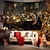 abordables tenture de tapisserie de noël-décorations de Noël crèche baptême tapisserie suspendue art mural grande tapisserie murale décor photo toile de fond couverture rideau maison chambre salon décoration