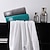 Недорогие Полотенца-Набор хлопковых полотенец из трех предметов, фирменный подарок, банное полотенце, использование в отеле