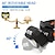 cheap Tactical Flashlights-LED Sensing Red Light Fishing Headlight Mini USB Built-in Battery Versatile Lightweight COB Strong Bald Lamp