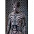 voordelige Carnavalskostuums-Skelet / Schedel Cosplay Halloween Cosplay kostuum Bodysuits Coole schedels Voor heren for Halloween Carnaval Maskerade Prestatie Feest Halloween Volwassenen