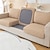 billige Betræk til sofasæde og -armlæn-stretch sofa sæde pudebetræk slipcover elastisk sofa lænestol loveseat 4 eller 3 personers grå almindelig solid blød holdbar vaskbar