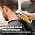 זול גילוח והסרת שיער-קוצץ שיער מתכת חזק לגברים - להב נירוסטה, סוללה 2000 mah, מכונת חיתוך שיער מקצועית