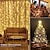 cheap LED String Lights-Low Voltage Safety 8-function Light String Christmas Halloween Thanksgiving Wedding Indoor and Outdoor Decoration 10 Meters 100 Lights 20 Meters 200 Lights 30 Meters 300 Light Tree Decoration