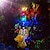 economico Illuminazione vialetto-Solare per esterni in ferro pendente proiettore cavo farfalla lanterna prato paesaggio festival festa cortile lampada a sospensione 1pz