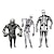 preiswerte Klassischer Horror-Totenkopf Zalgo-Monster Halloween Cosplay Kostüm Bodysuits Karnevalskostüm Ganzkörperanzug Cosplay Kinder Erwachsene Herren Jungen Karneval Maskerade Leistung Party Halloween Einfache
