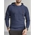 cheap Basic Hoodies-Men&#039;s Hoodie Black White Navy Blue Beige Gray Hooded Plain Sports &amp; Outdoor Daily Holiday Cool Casual Fleeced Spring &amp;  Fall Clothing Apparel Hoodies Sweatshirts