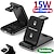 cheap Wireless Chargers-3 in 1 Foldable 15W Fast Wireless Charger Stand For iPhone 14 13 12 Pro Max Apple Watch Airpods Pro Wireless Charging Station