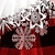 ieftine Rochii-Girls &#039; 3D Plisat Om de Zăpadă Fulg zăpadă Rochie Manșon Lung Tipărire 3D Toamnă Iarnă Sporturi &amp; Exterior Zilnic Concediu Drăguţ Casual Frumoasa Copii 3-12 ani Rochie casual Rochie A line Sub