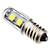 billiga LED-klotlampor-led globlampor 60 lm e14 t 7led pärlor smd 5050 varmvit vit 180-240 v
